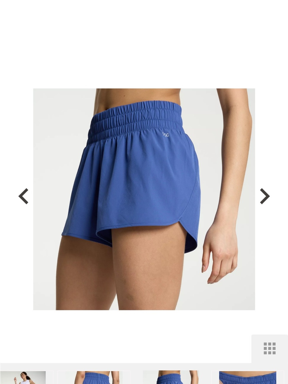 Blue Women’s Athletic Shorts
